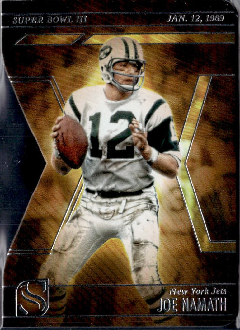 Joe Namath 2025 Panini Silhouette Super Bowl III Die Cut #1-1