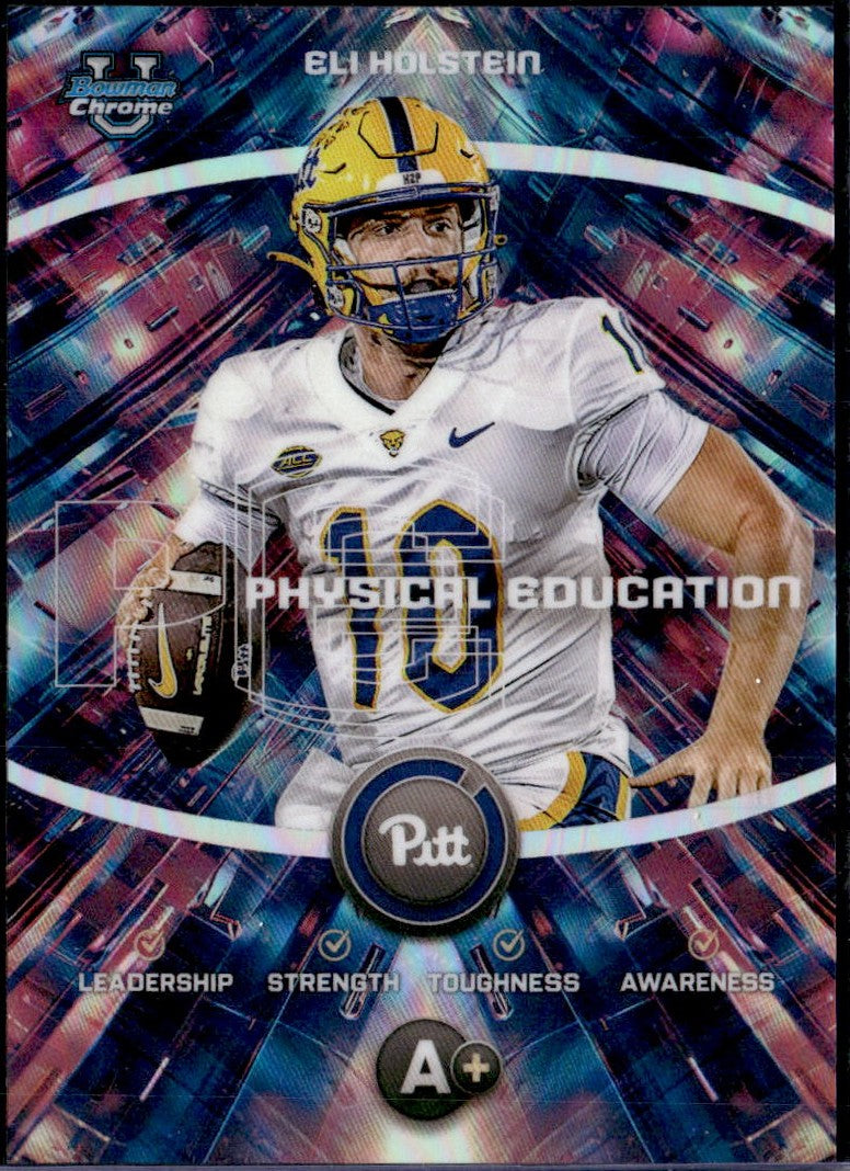 Eli Holstein RC 2025 Bowman U Chrome Physical Education Rookie SSP-1