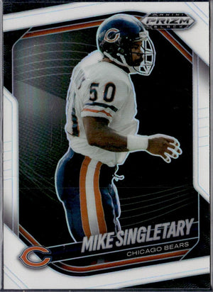 Mike Singletary 2025 Panini Prizm Black White SP 33/175