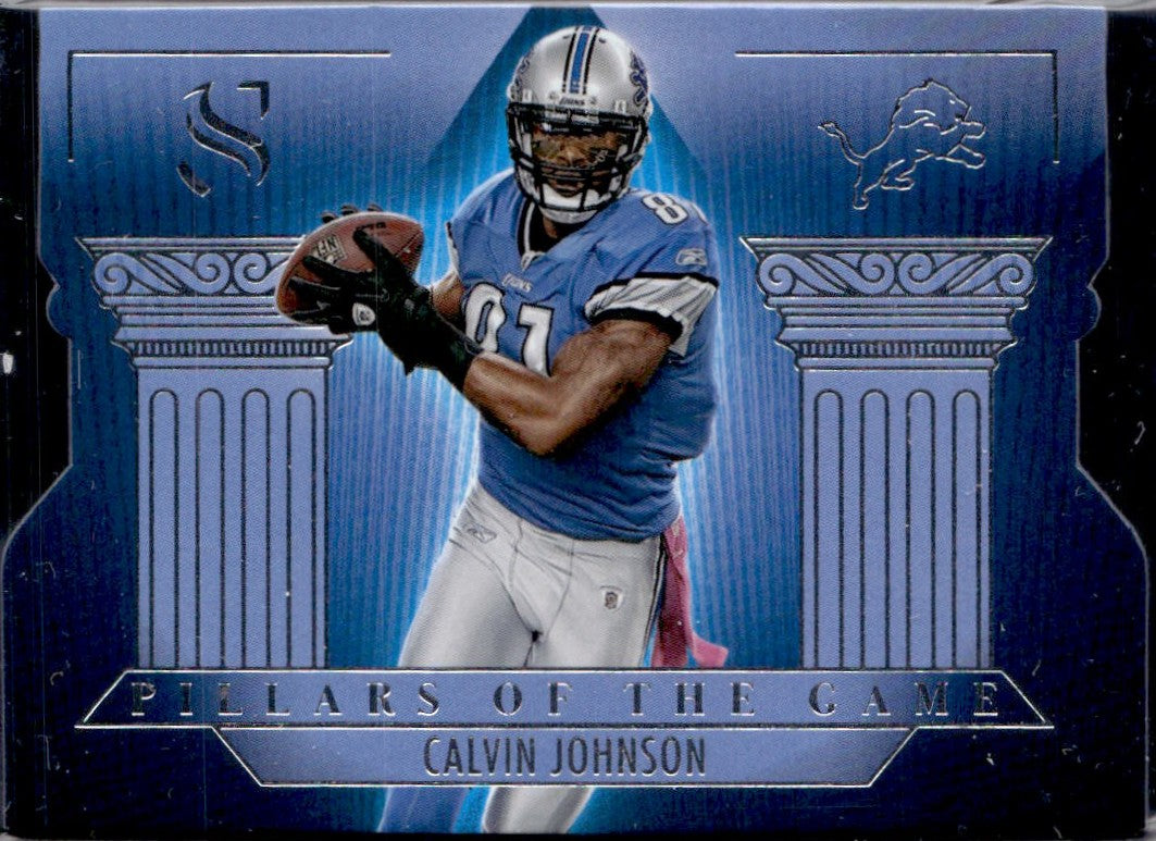 Calvin Johnson 2025 Panini Silhouette Pillars Of The Game #25