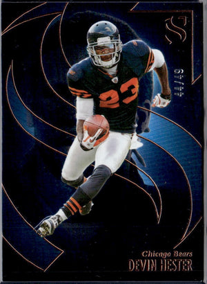 Devin Hester 2025 Panini Silhouette Bronze SP 44/49