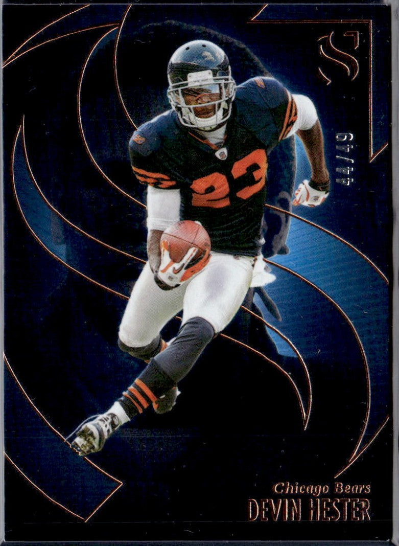 Devin Hester 2025 Panini Silhouette Bronze SP 44/49
