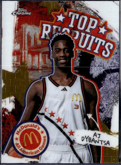Aj Dybantsa RC 2025 Topps Chrome Mcdonald's All American Top Recruits Rookie-1
