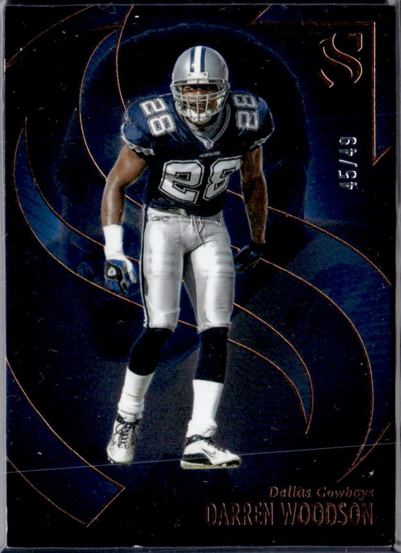Darren Woodson 2025 Panini Silhouette Bronze SP 45/49-1