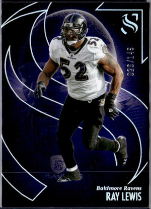 Ray Lewis 2025 Panini Silhouette Silver SP 26/149
