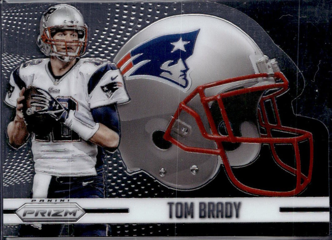 Tom Brady 2015 Panini Prizm Helmet Die Cut-1