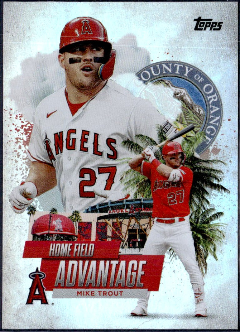 Mike Trout 2025 Topps Home Field Advantage SSP