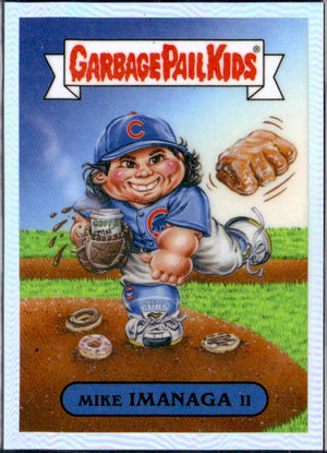 Shota Imanaga 2025 Bowman Chrome Garbage Pail Kids Mike Imanaga II SSP