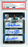 Griese Little Morris 2025 Leaf Metal Blue Triple Auto SP 14/20 PSA 10