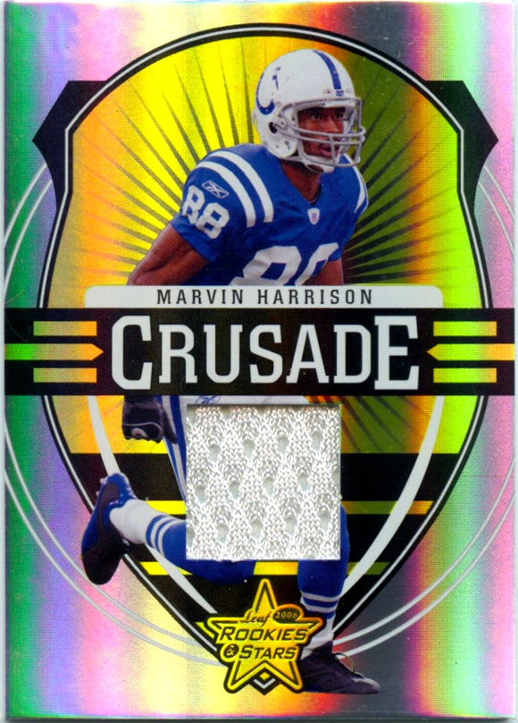 Product Marvin Harrison Sr. 2006 Rookies & Stars Crusade Game Used Patch SP 220/250 Link