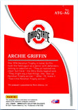 Archie Griffin 2021 Immaculate Collegiate All Time Greats Auto SP 18/99