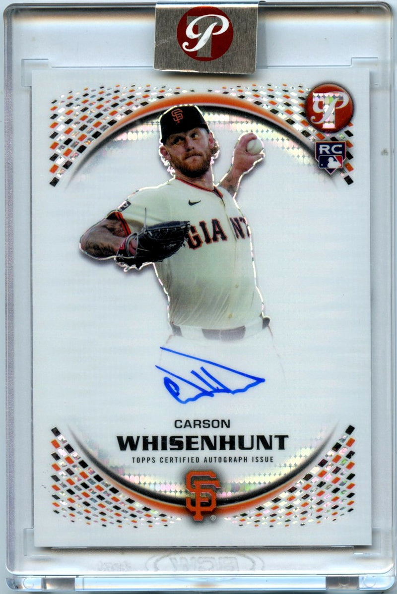 Carson Whisenhunt RC 2026 Topps Pristine Pulsar Pristine Rookie Auto-1