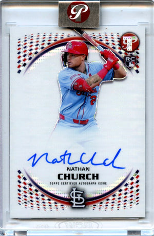 Nathan Church RC 2026 Topps Pristine Pulsar Pristine Rookie Auto