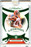 Chad Johnson 2020 Flawless Green Legends Diamond SP 5/5