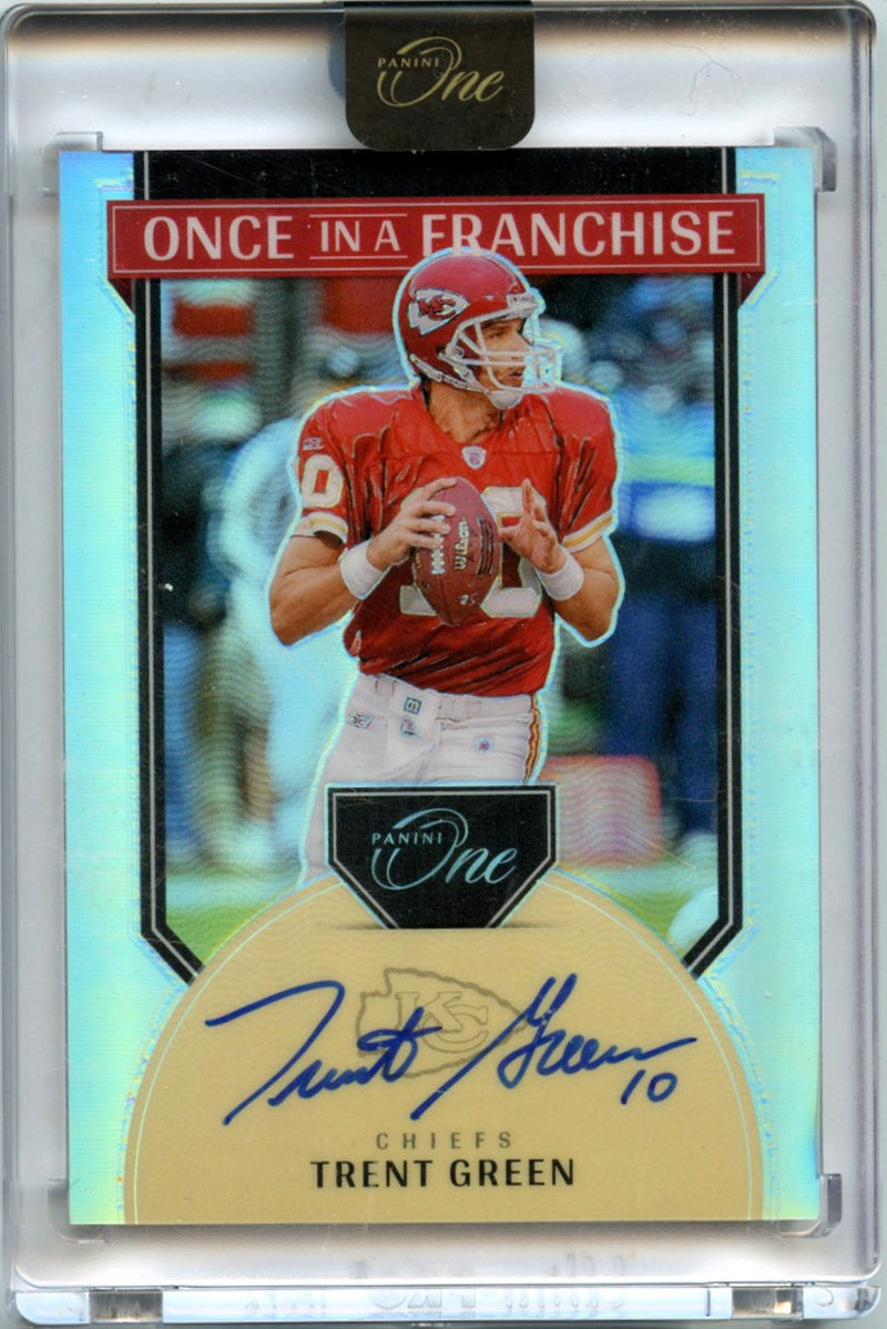 Trent Green 224 Panini One Once In A Franchise Auto SP 25/99-1
