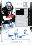 Tim Brown 2018 Impeccable Extravagance Patch Auto SP 15/25
