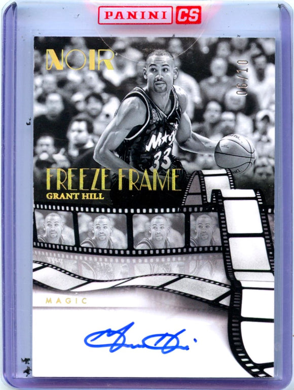 Product Grant Hill 2024-25 Panini Noir Freeze Frame Auto SP 6/10 Link