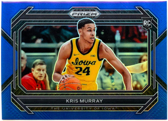 Kris Murray RC 2023 Panini Prizm Draft Blue Variation Rookie SP 129/199