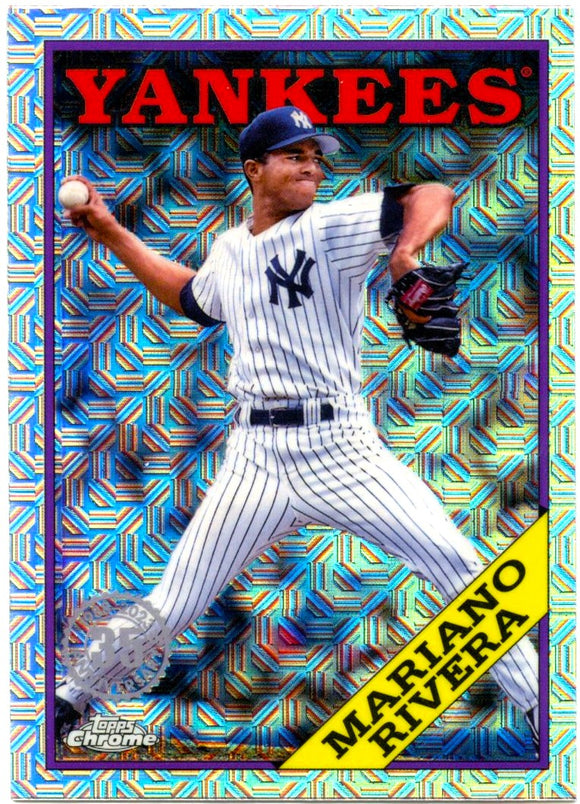 Mariano Rivera 2023 Topps Chrome Silver Pack '88 Throwback