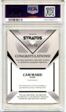 Cameron Ward RC 2025 Pulse Stratos Gold Next Level Rookie Auto SP 25/30 PSA 9