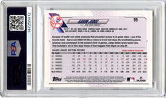 Aaron Judge 2021 Topps Chrome Ben Baller #99 PSA 10-2
