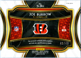 Joe Burrow RC 2020 Panini Select Silver Jumbo Rookie Jersey Patch SP 40/49