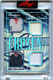 Don Shula Bill Belichick 2025 Leaf Glory Of The Game Frozen Tundra Dual Patch SP 19/35