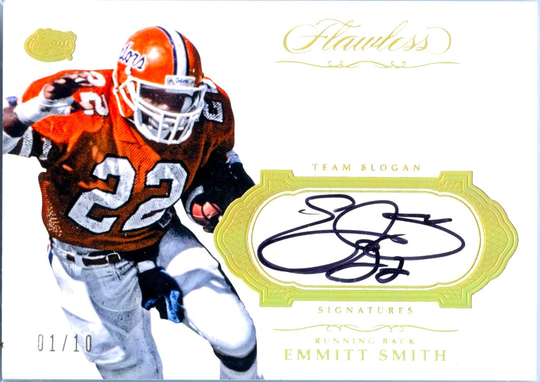 emmitt smith auto helmet Autographed Dallas Cowboys Riddell Speed Replica After Dallas traded up to draft him 21st overall Cowboys Emmitt Smith Signed Retro