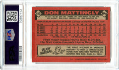 Don Mattingly 1986 Topps Baseball #180 PSA 9-2