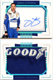 Jimmie Johnson 2021 National Treasures NASCAR Booklet Patch Auto SP 1/1