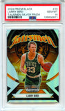 Larry Bird 2024-25 Panini Prizm Black Silver Talismen #20 PSA 10