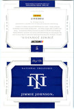 Jimmie Johnson 2021 National Treasures NASCAR Booklet Patch Auto SP 1/1