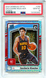Zaccharie Risacher RC 2024-25 Donruss Optic Choice Rated Rookie #268 PSA 10