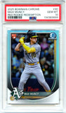 Max Muncy RC 2025 Bowman Chrome Red Rookie Redemption #90 PSA 10