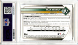 Max Muncy RC 2025 Bowman Chrome Red Rookie Redemption #90 PSA 10