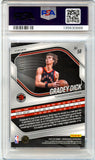 Gradey Dick 2024-25 Panini Prizm Black Cherry Blossom Choice SP 11/20 PSA 9