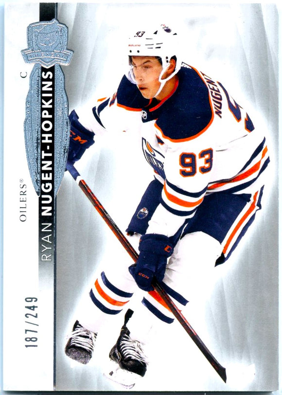 Ryan Nugent-Hopkins 2021-22 Upper Deck The Cup Silver SP 187/249