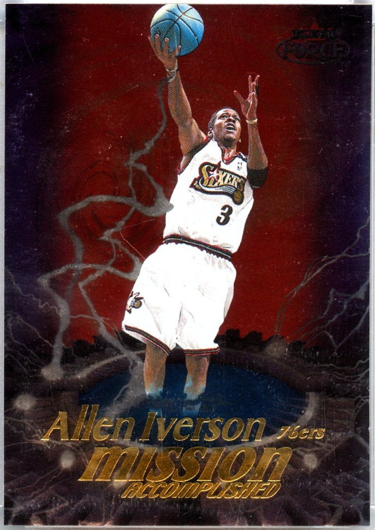 Allen Iverson 1999-00 Fleer Force Accomplished #3-1