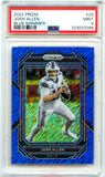 Josh Allen 2022 Panini Prizm Blue Shimmer FOTL SP 2/25 PSA 9
