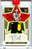 Dominik Mysterio 2024 Panini Three Count WWE Gold Superstar Patch Auto SP 3/3