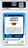 Jayden Daniels RC 2024 Donruss Optic Preview Red Wave Rated Rookie #389 PSA 10