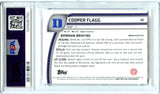 Cooper Flagg RC 2024 Bowman University Sapphire Rookie #16 PSA 10