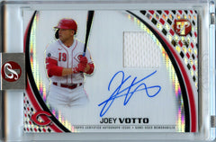 Joey Votto 2026 Topps Pristine Pulsar Game Used Patch Auto-1