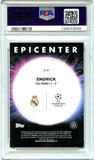 Endrick RC 2024-25 Topps UEFA Champions League Epicenter Rookie PSA 9