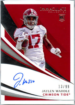 Jaylen Waddle RC 2021 Immaculate Collegiate Rookie Auto SP 13/99-1