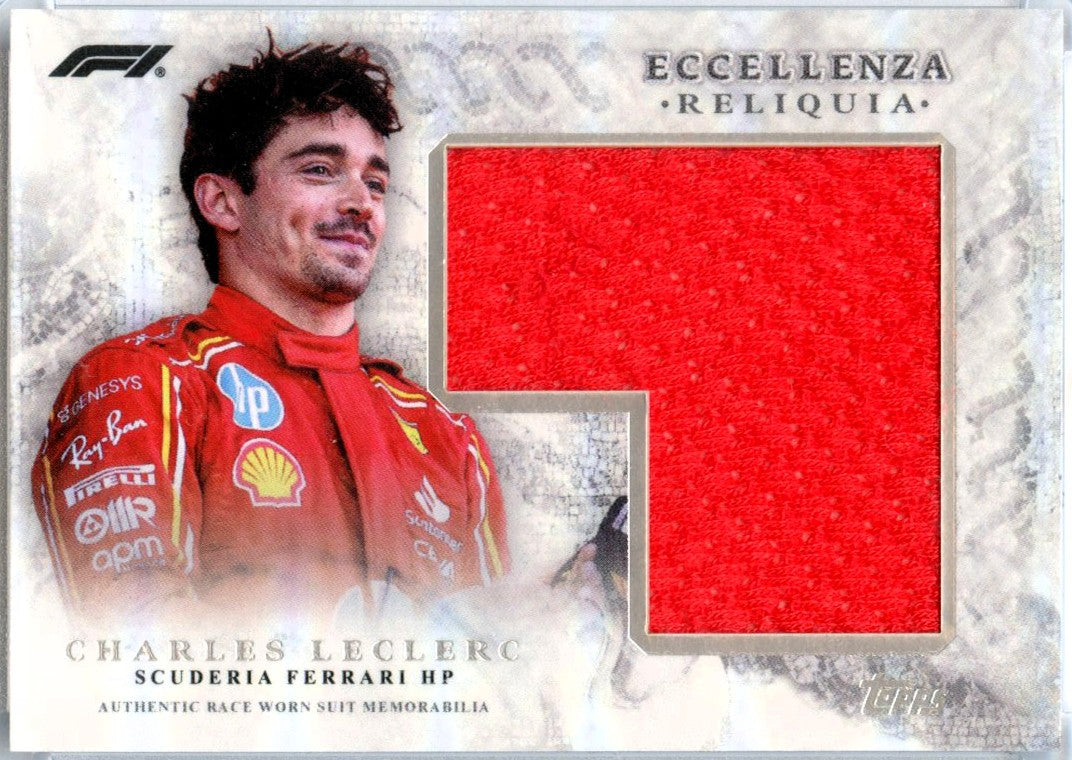 Charles Leclerc 2024 Topps Eccellenza Race Used Patch