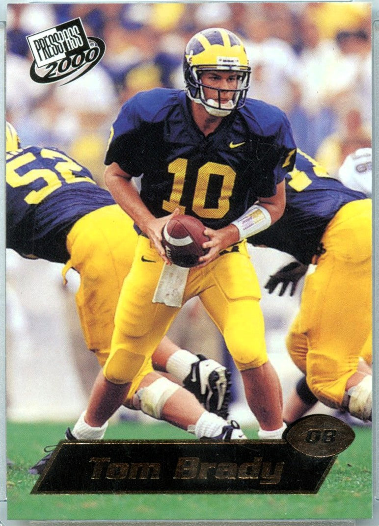 Tom Brady RC 2000 Press Pass Rookie #37-1