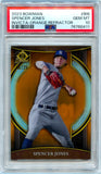 Spencer Jones RC 2023 Bowman Invicta Orange Rookie SP 6/25 PSA 10