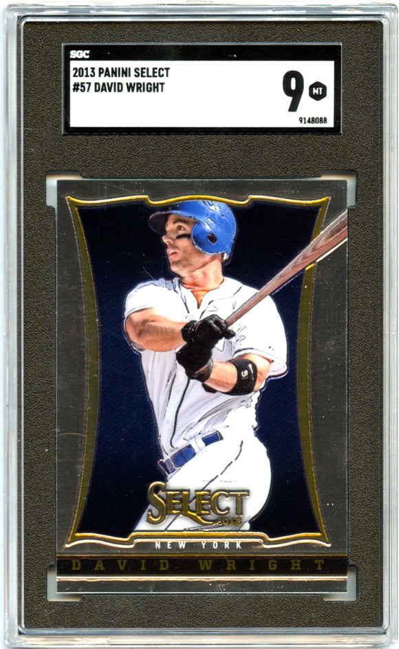 Product David Wright 2013 Panini Select Baseball #57 SGC 9 Link