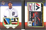 Justin Upton 2018 Topps Triple Threads Game Used All Star Booklet Laundry Tag Patch SP 1/1